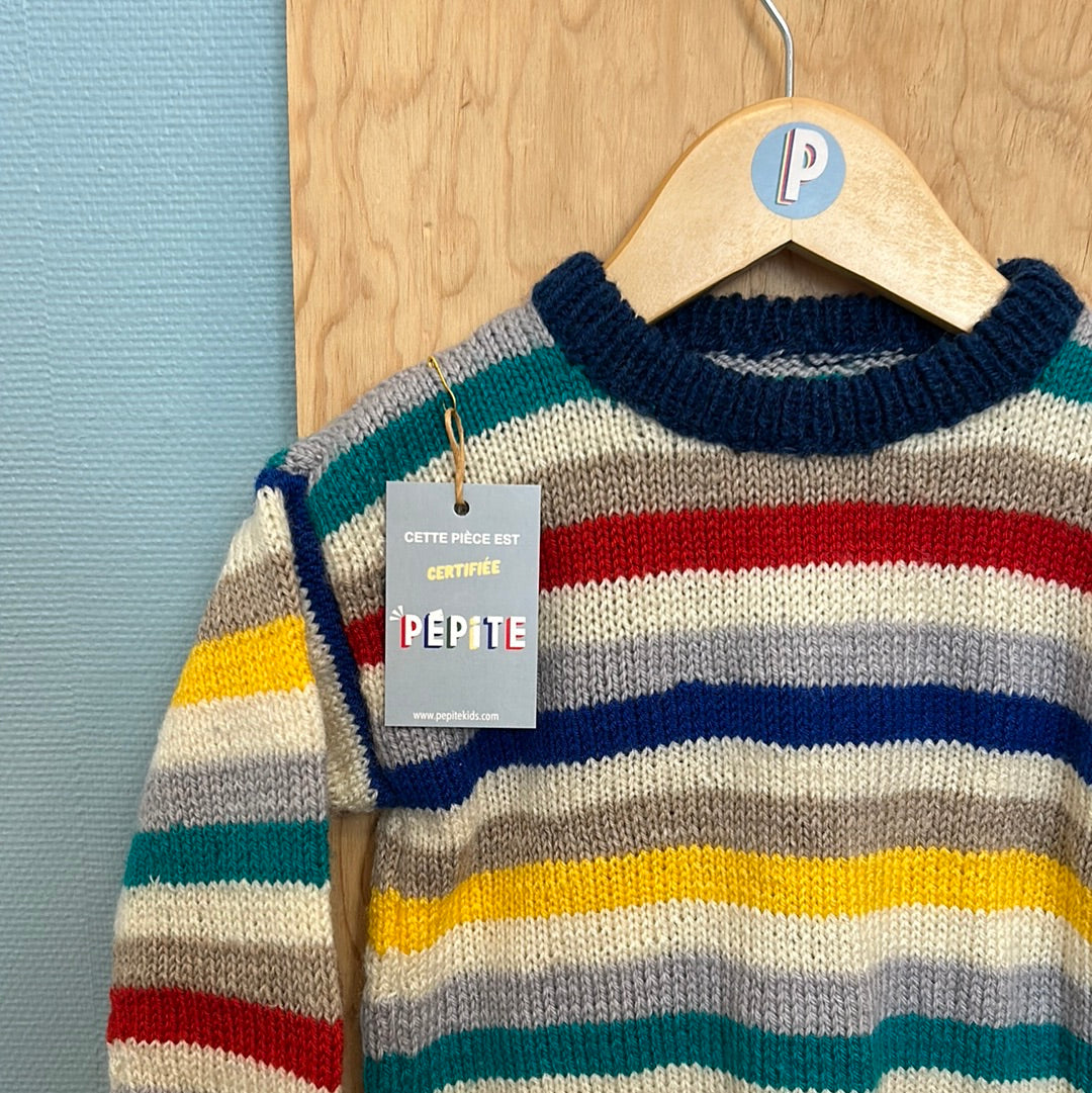 Pull rayé