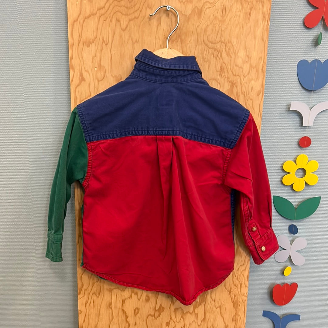 Chemise Gap Colorblock