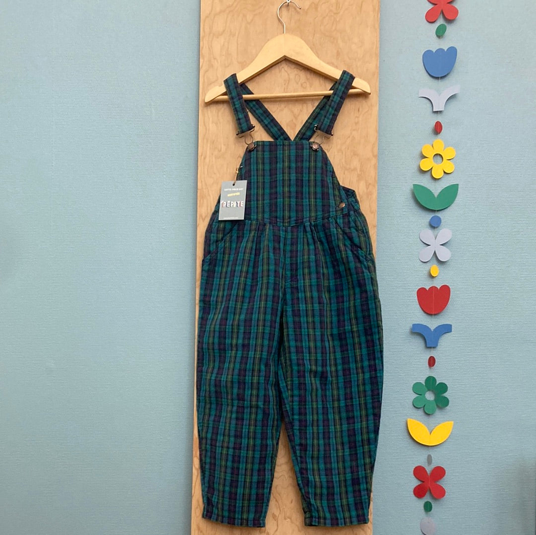 Salopette tartan C&A