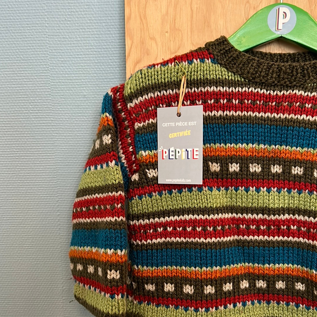 Pull jacquard