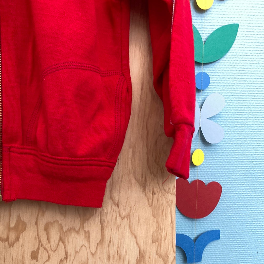 Veste 70s rouge