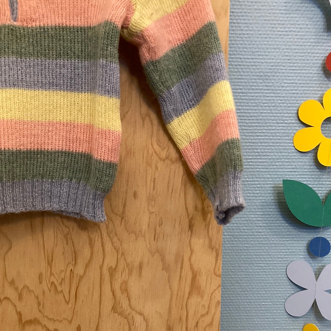 Pull pastel multicolore