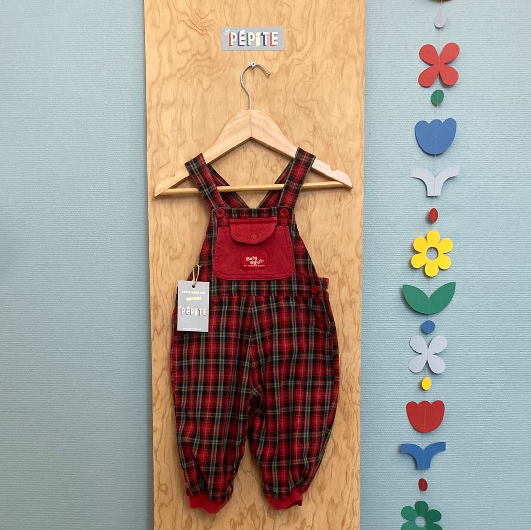 Salopette OshKosh tartan