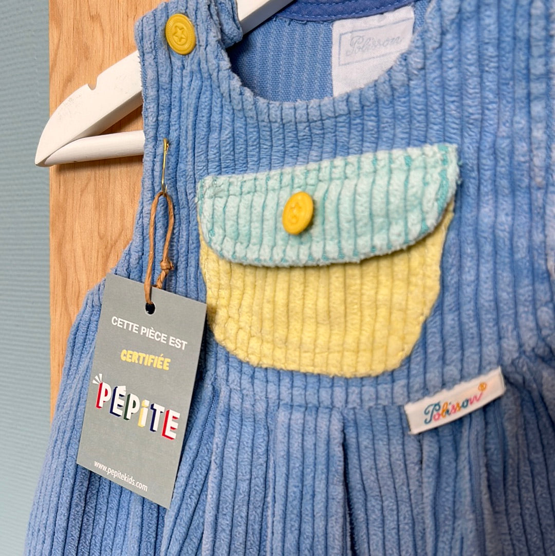 Robe velours côtelé