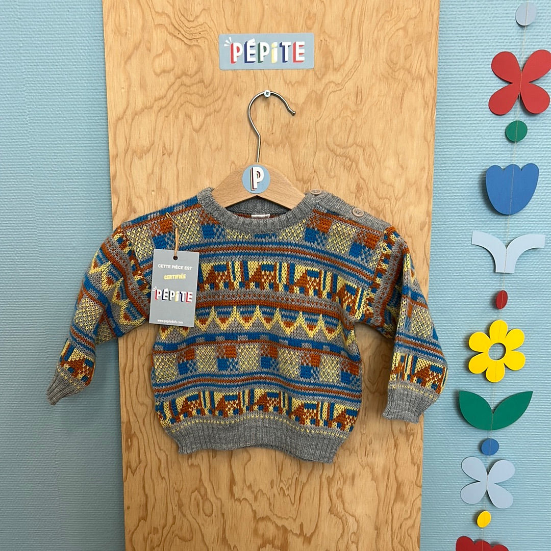 Pull jacquard