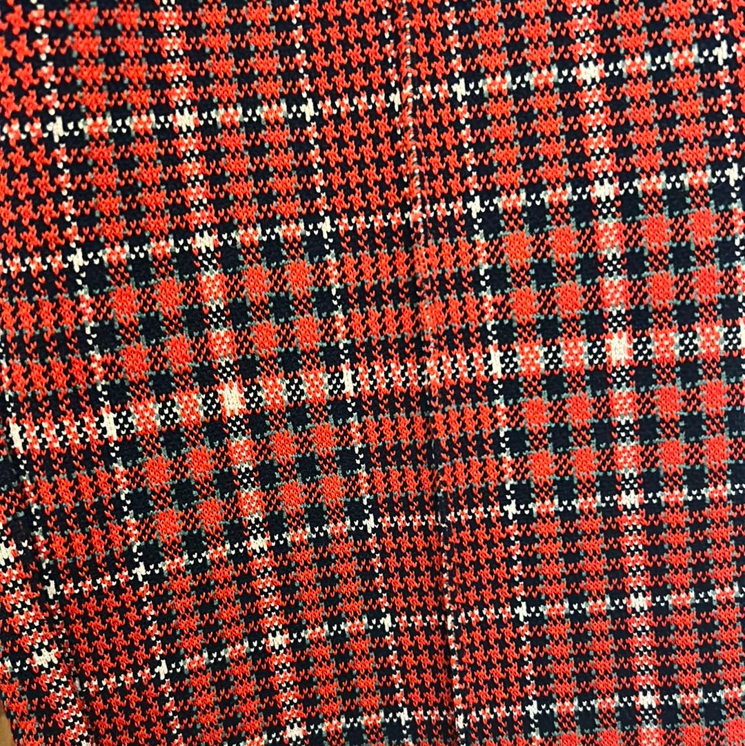 Pantalon 70s tartan