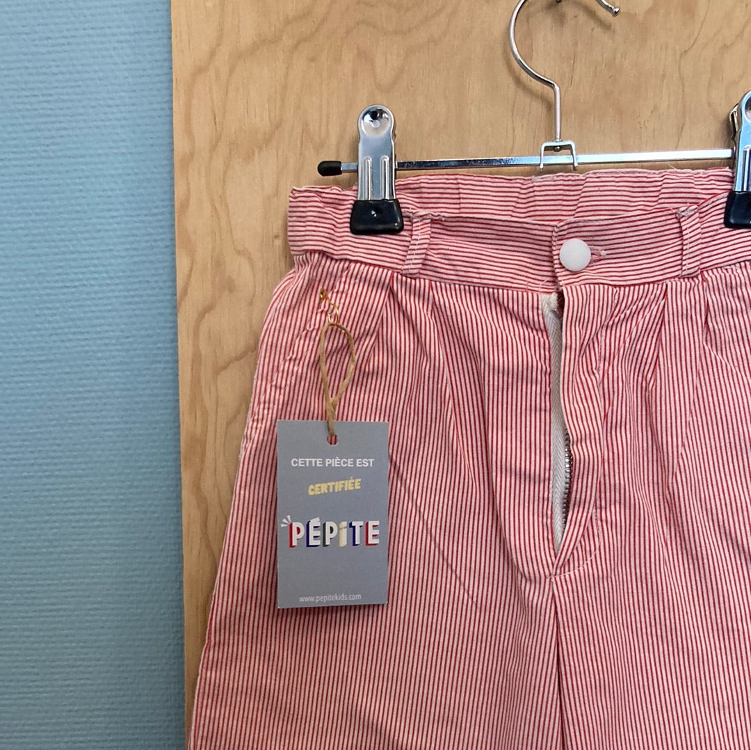 Short milleraie rouge