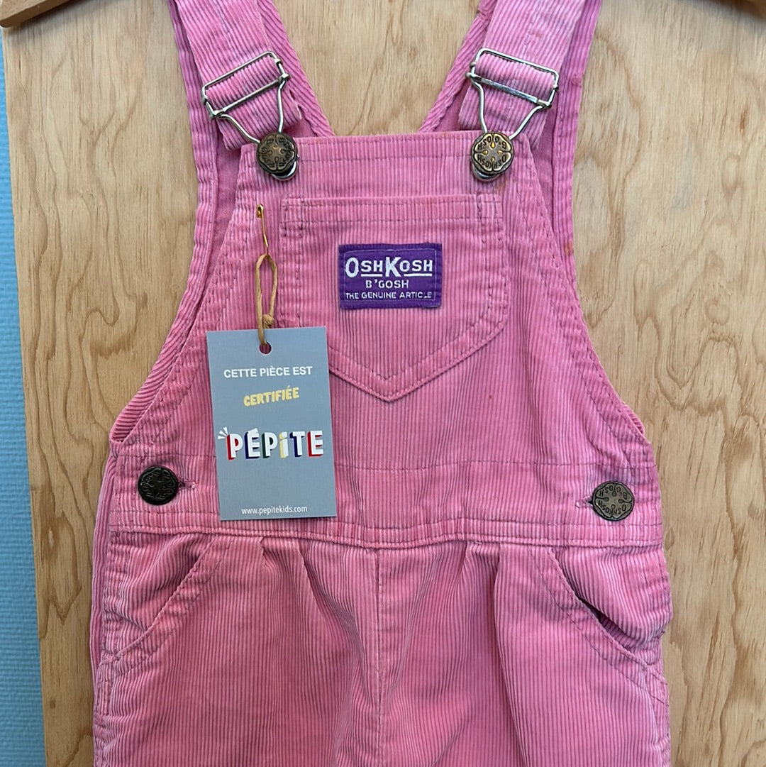 Salopette Oshkosh velours