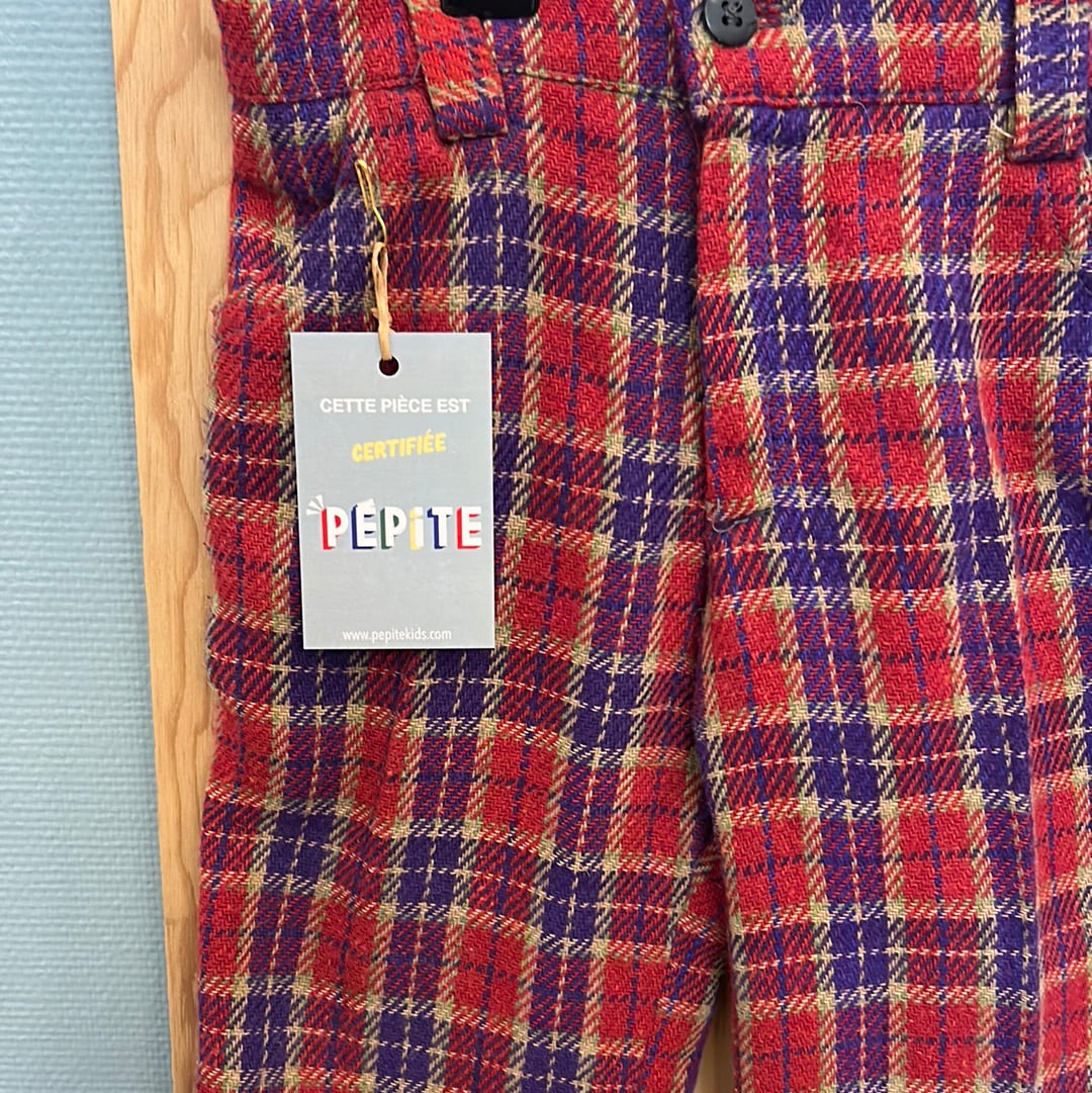 Pantalon tartan