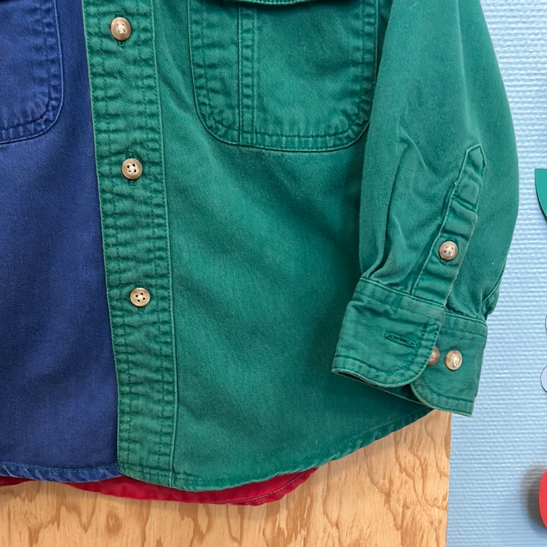 Chemise Gap Colorblock