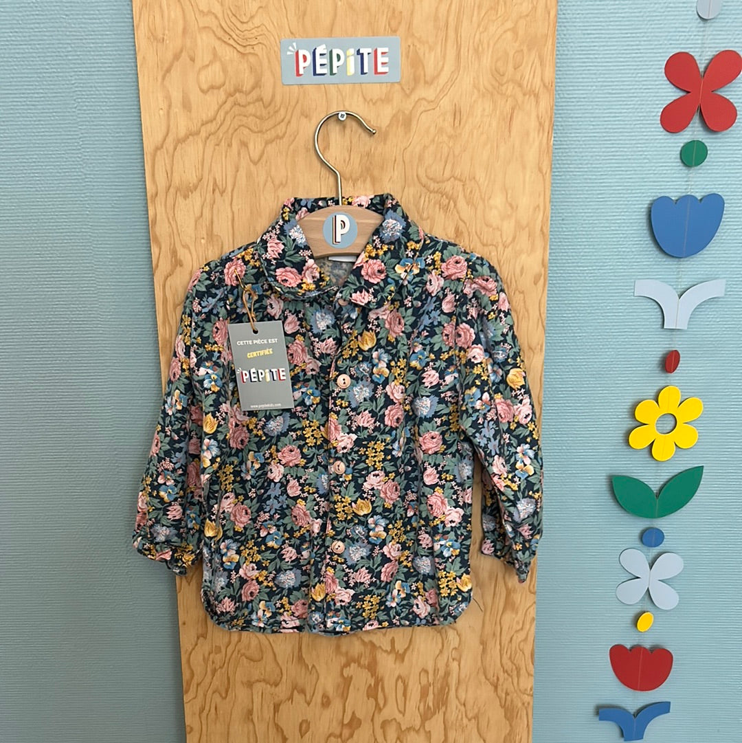 Chemisier fleuri