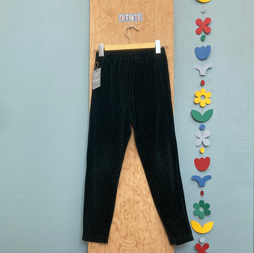 Pantalon GAP peau de pêche à carreaux