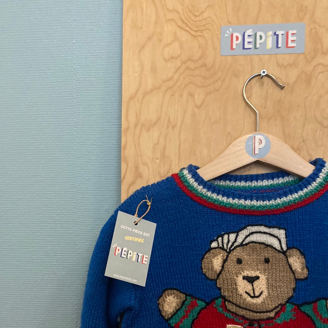 Pull Phildar teddy bear