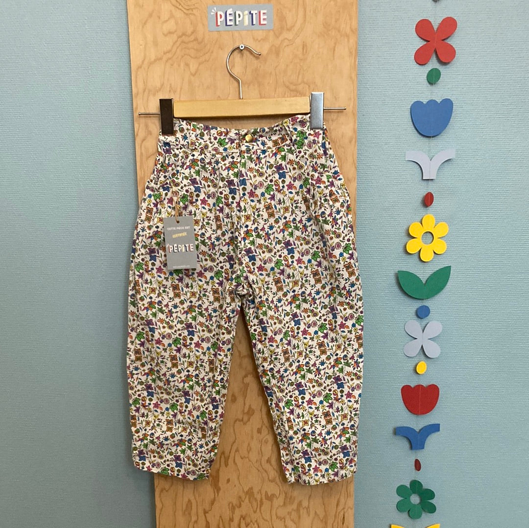 Pantalon fleuri
