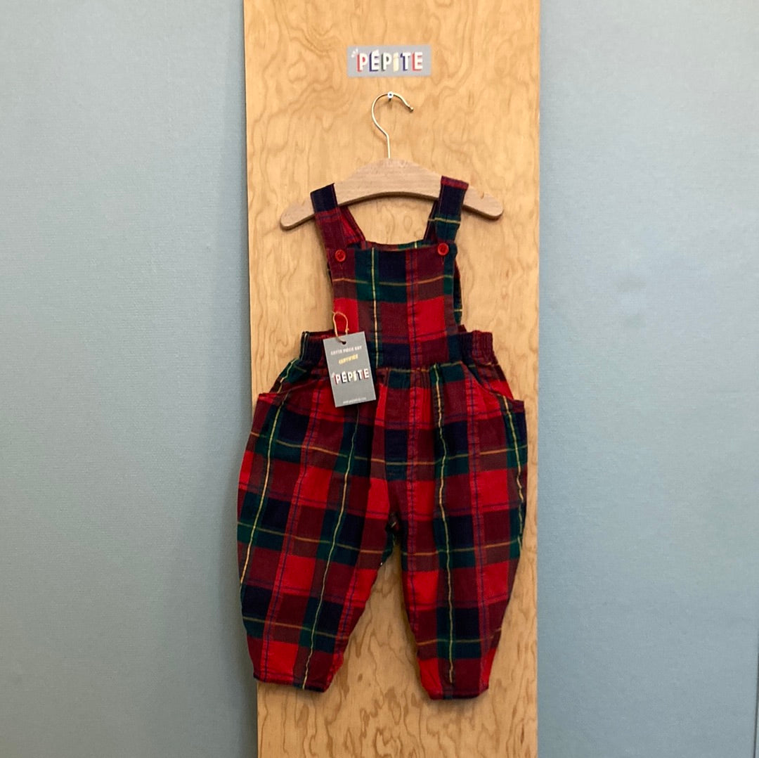 Salopette Tartan