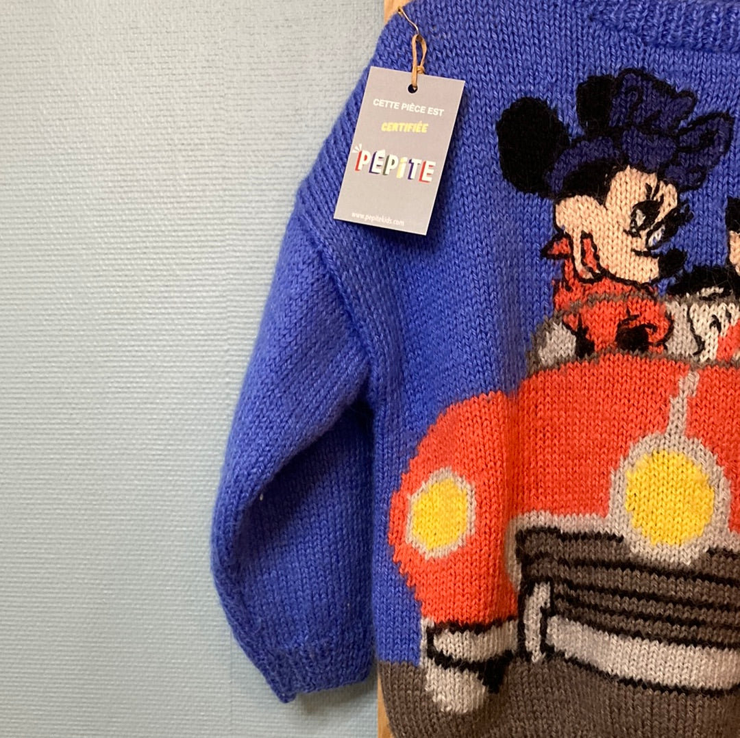 Pull Phildar Mickey et Minnie
