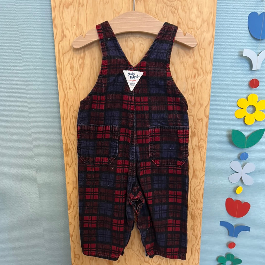 Salopette OshKosh velours tartan