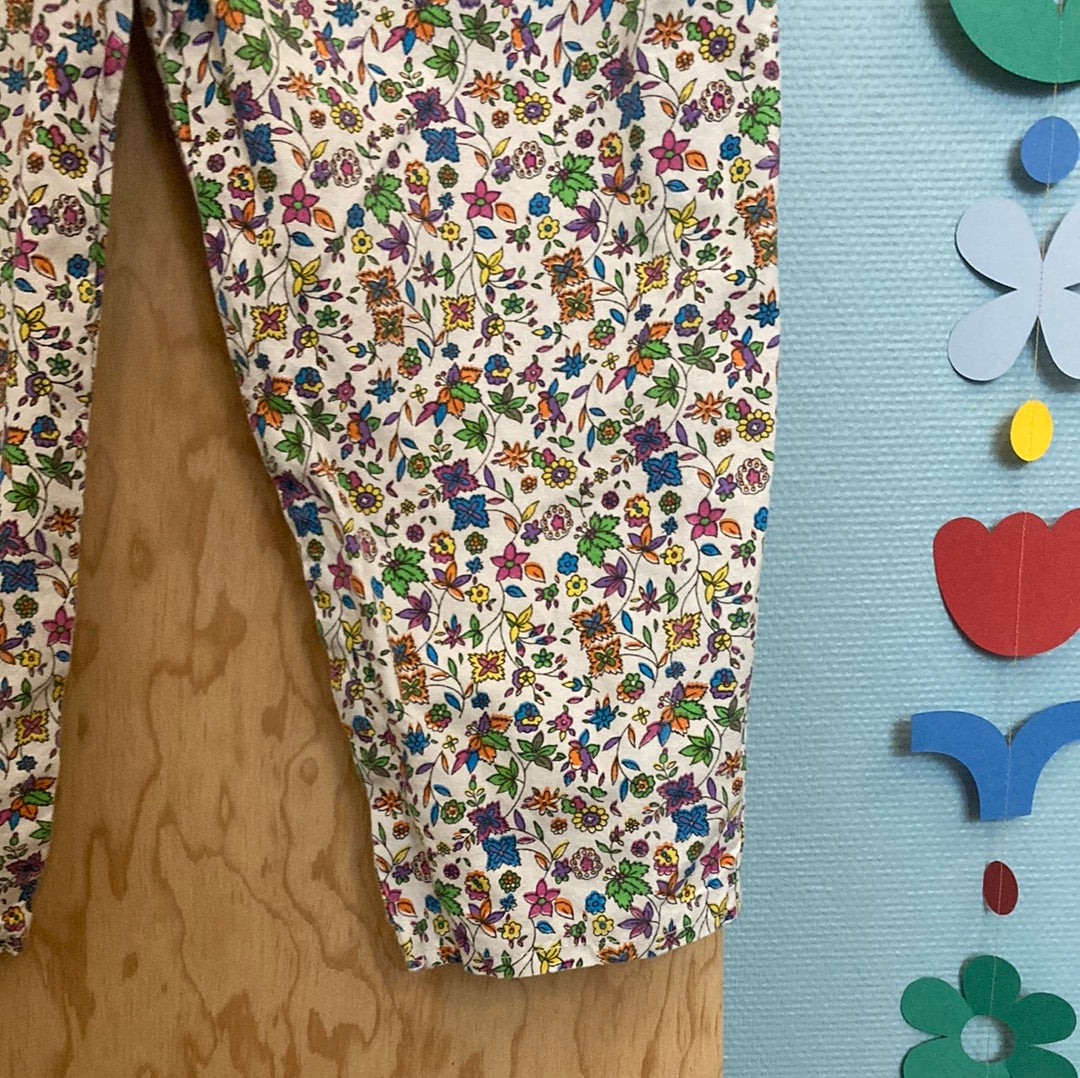 Pantalon fleuri