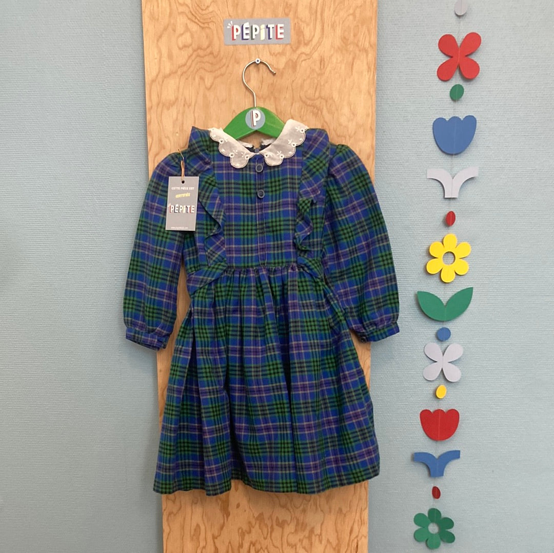 Robe écolière col Claudine