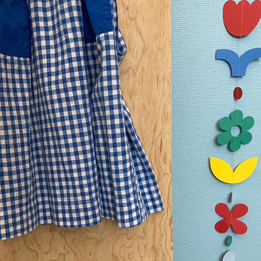 Robe Vichy bleue