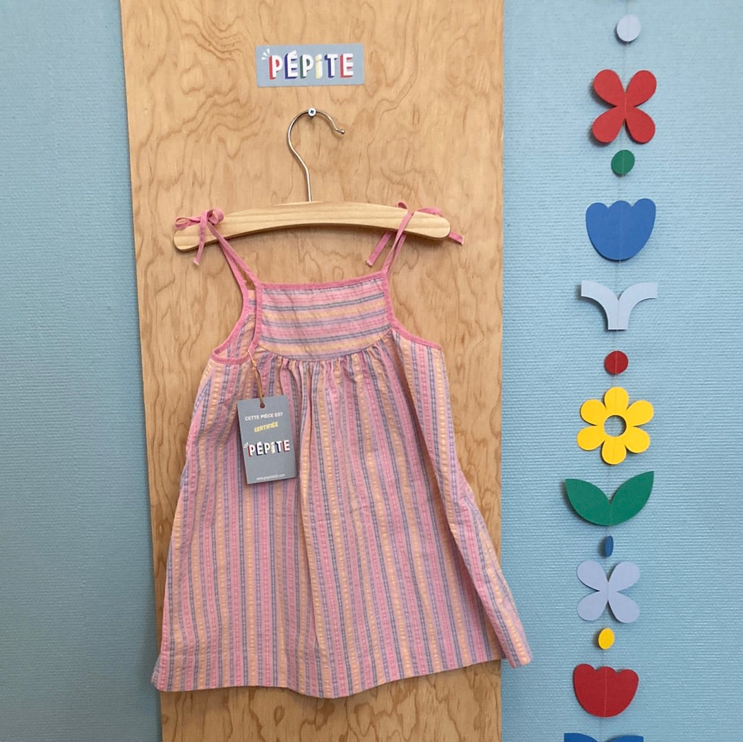 Robe rayée