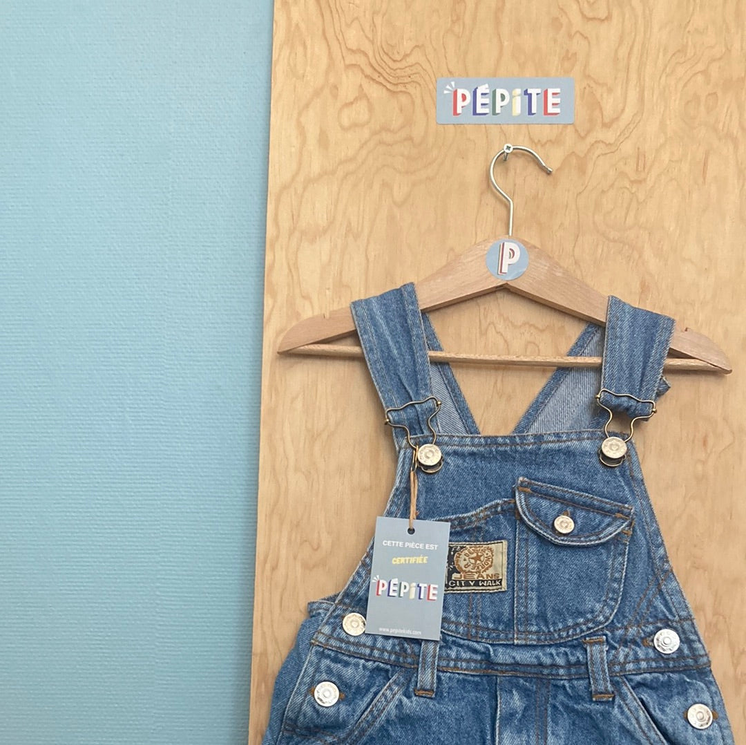 Salopette denim