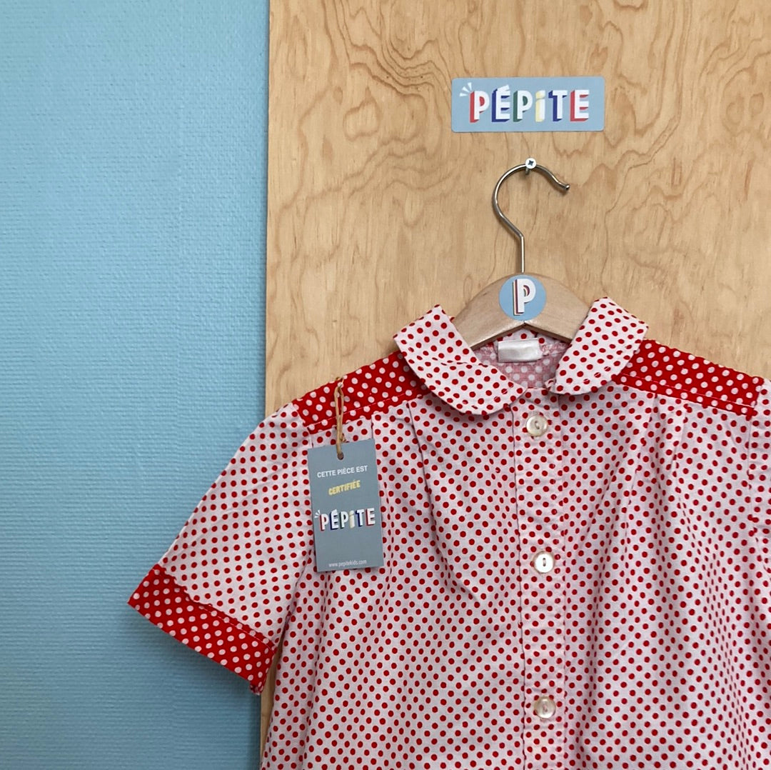 Robe à pois