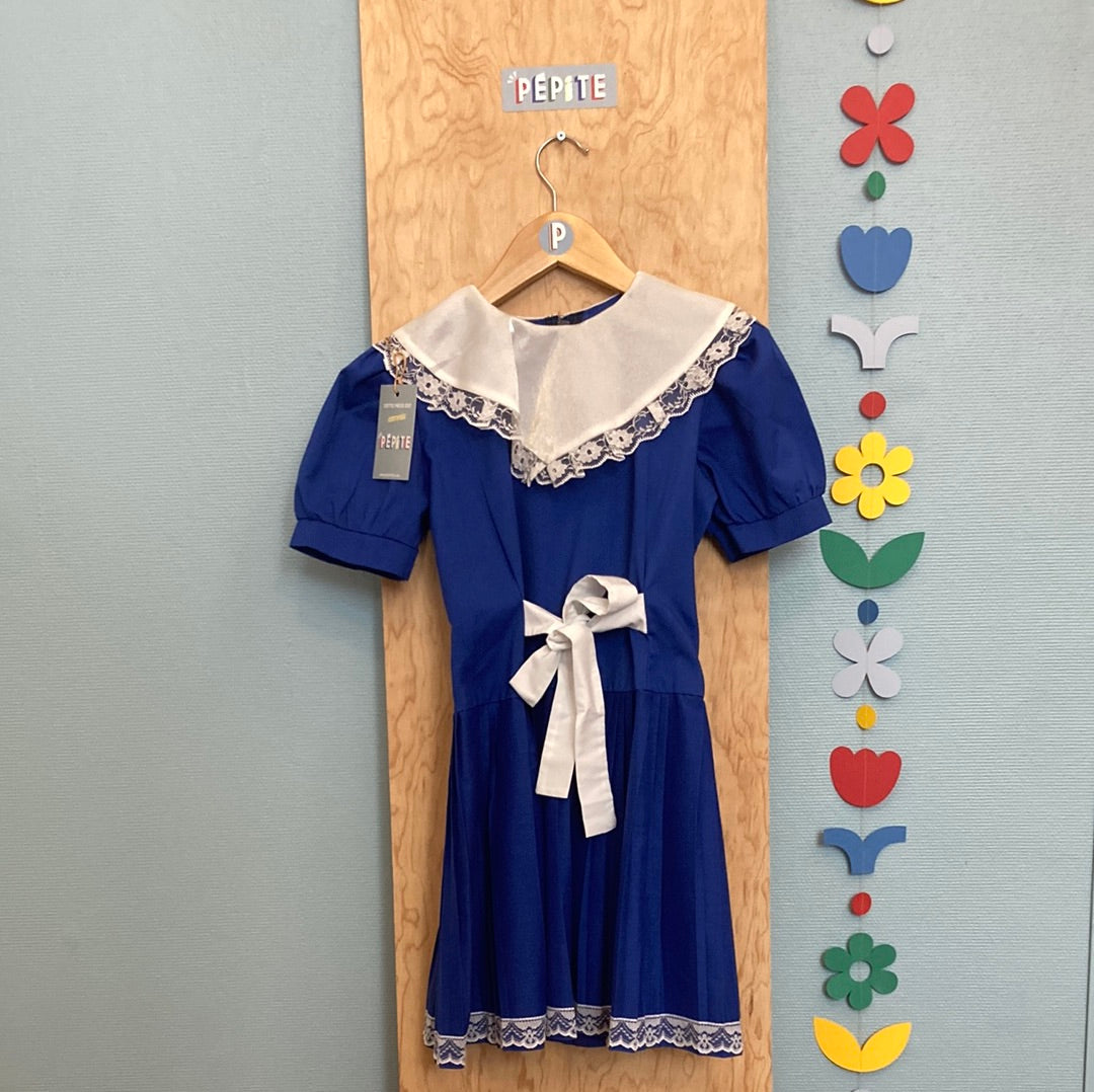 Robe col Pierrot soie