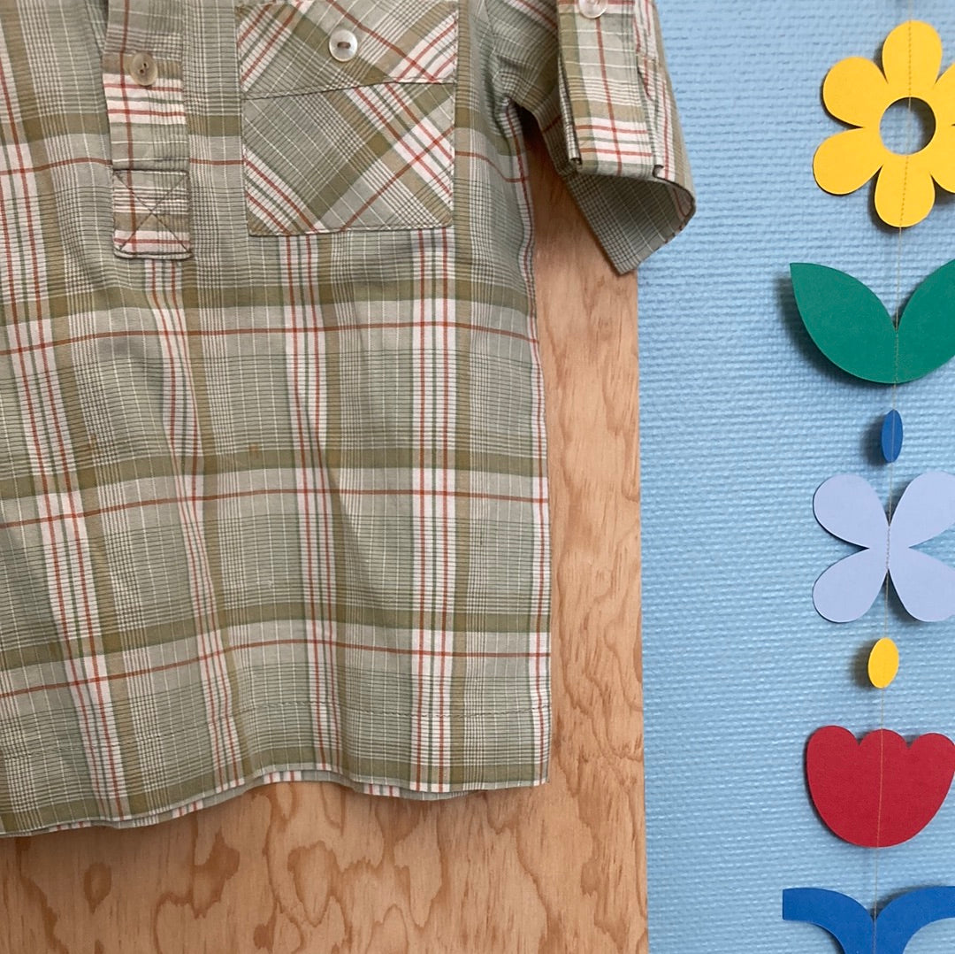 Chemise à carreaux