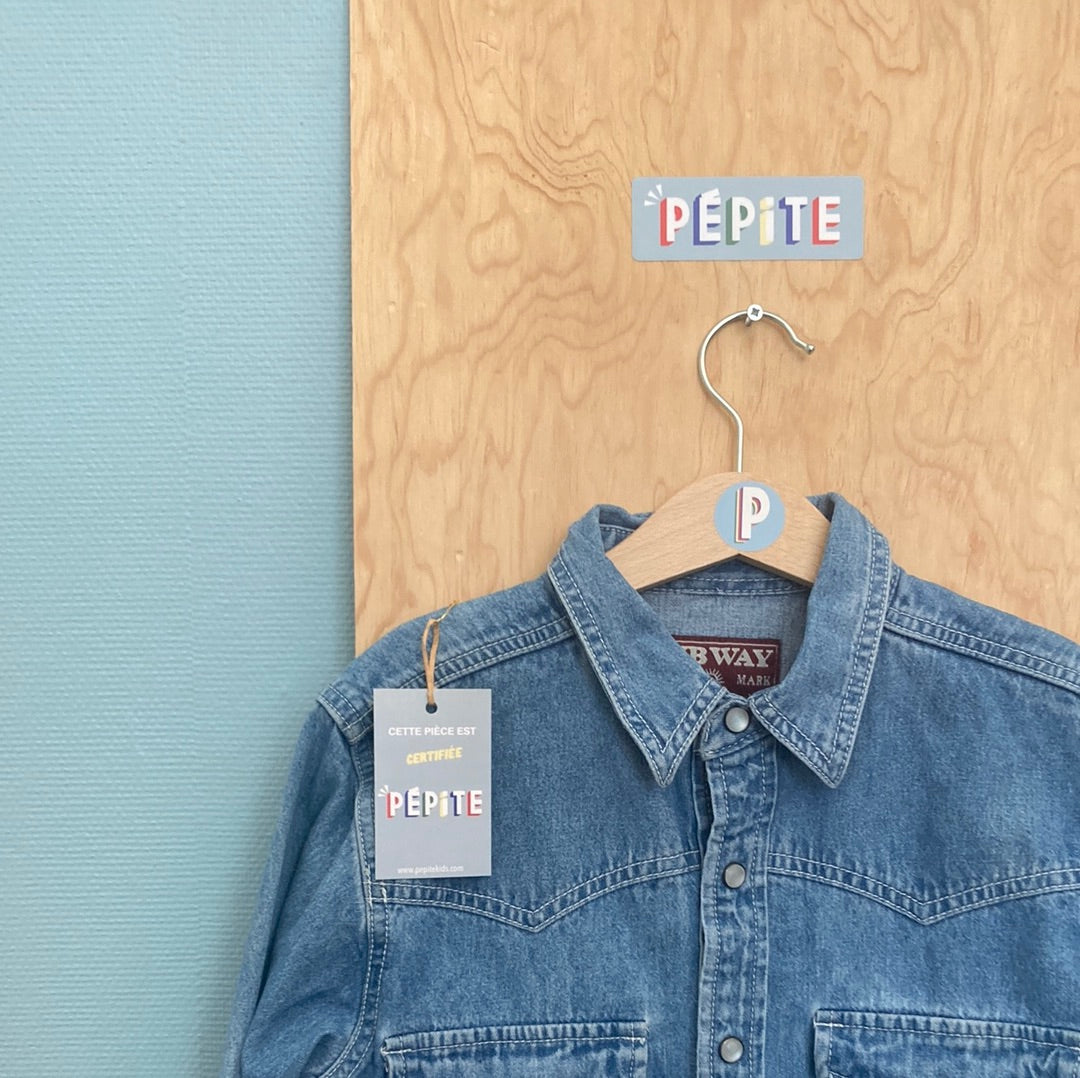 Surchemise jean