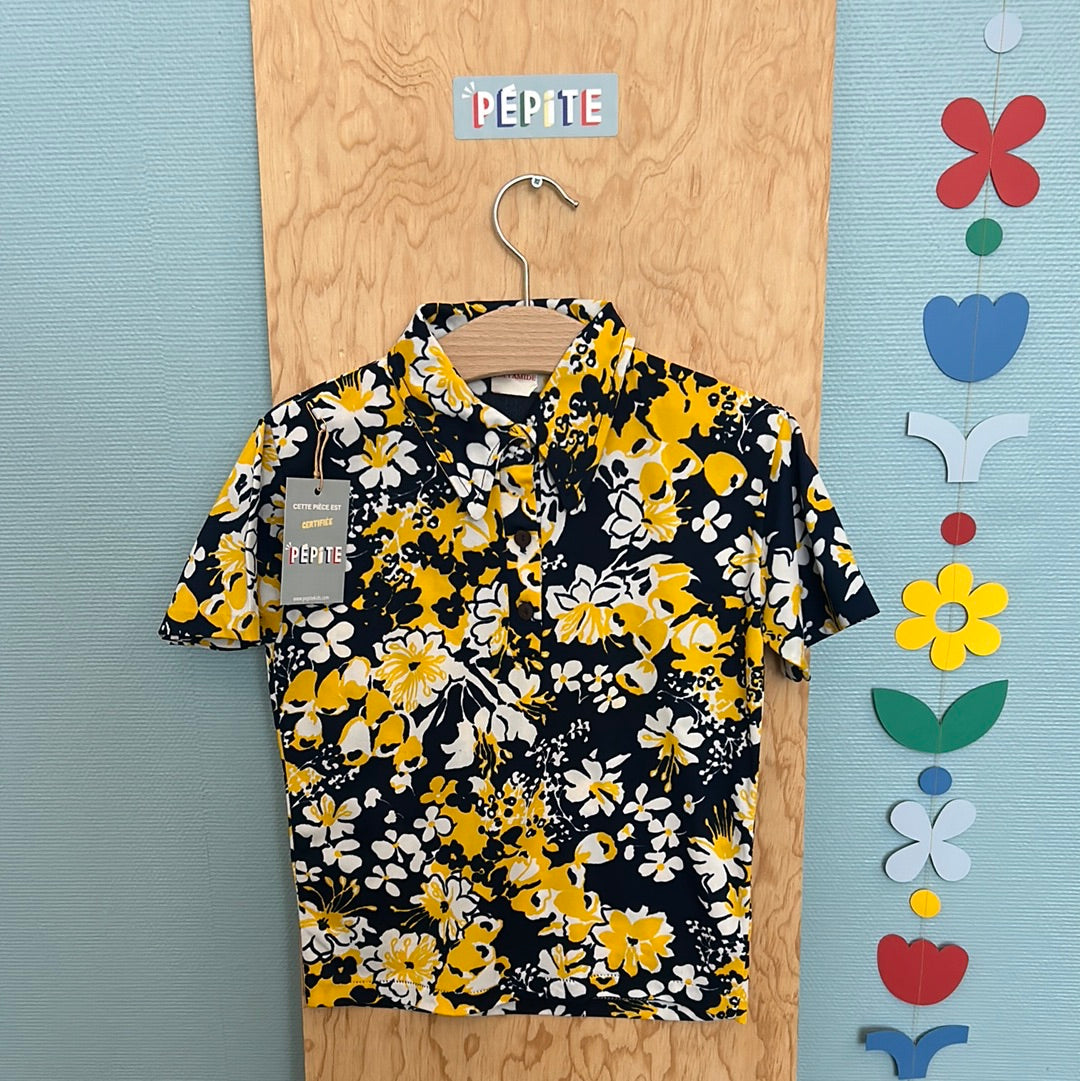 Chemisette à fleurs