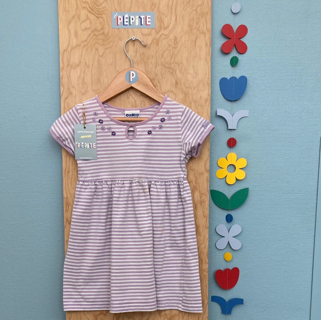 Robe jersey rayée OshKosh
