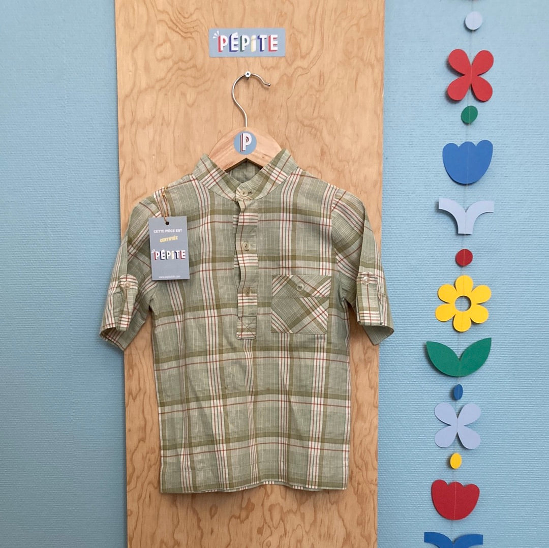Chemise à carreaux