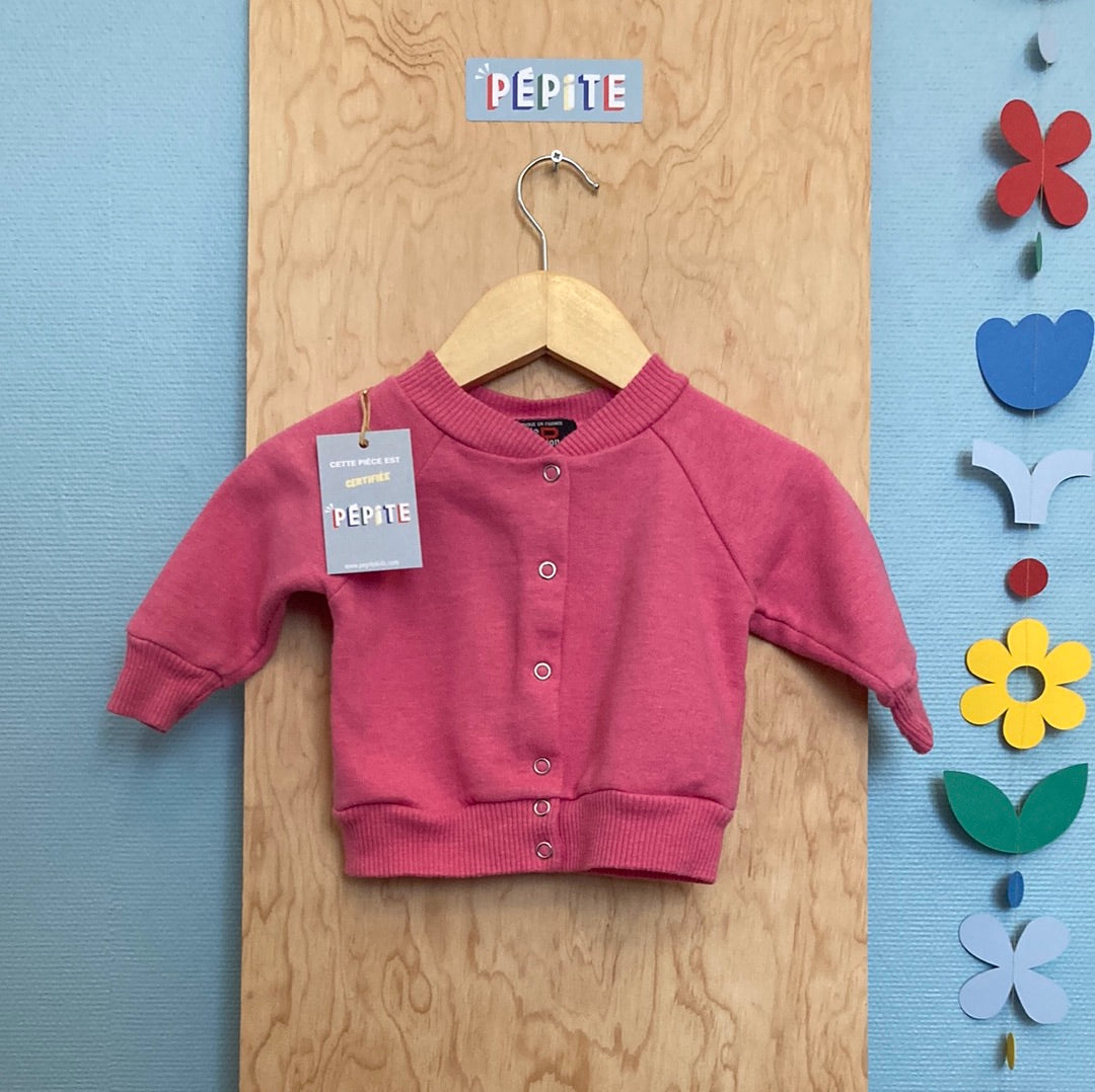 Gilet rose bonbek