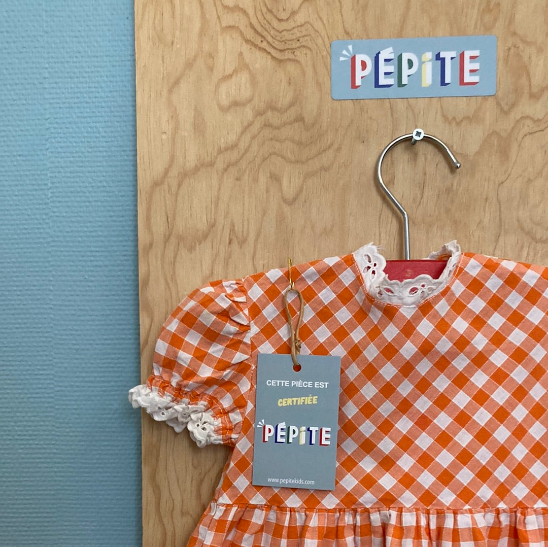 Robe Vichy Orange