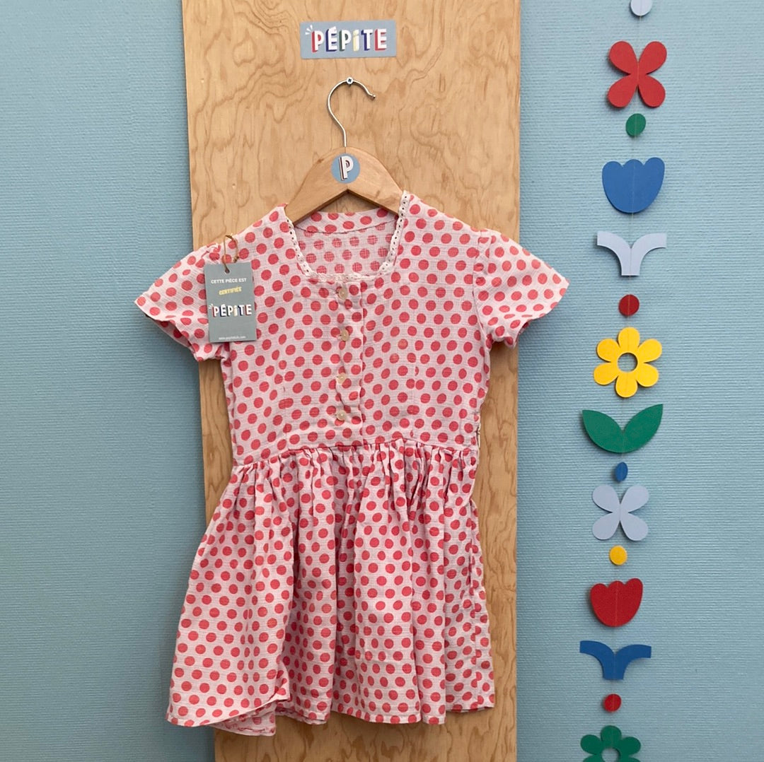 Robe à pois