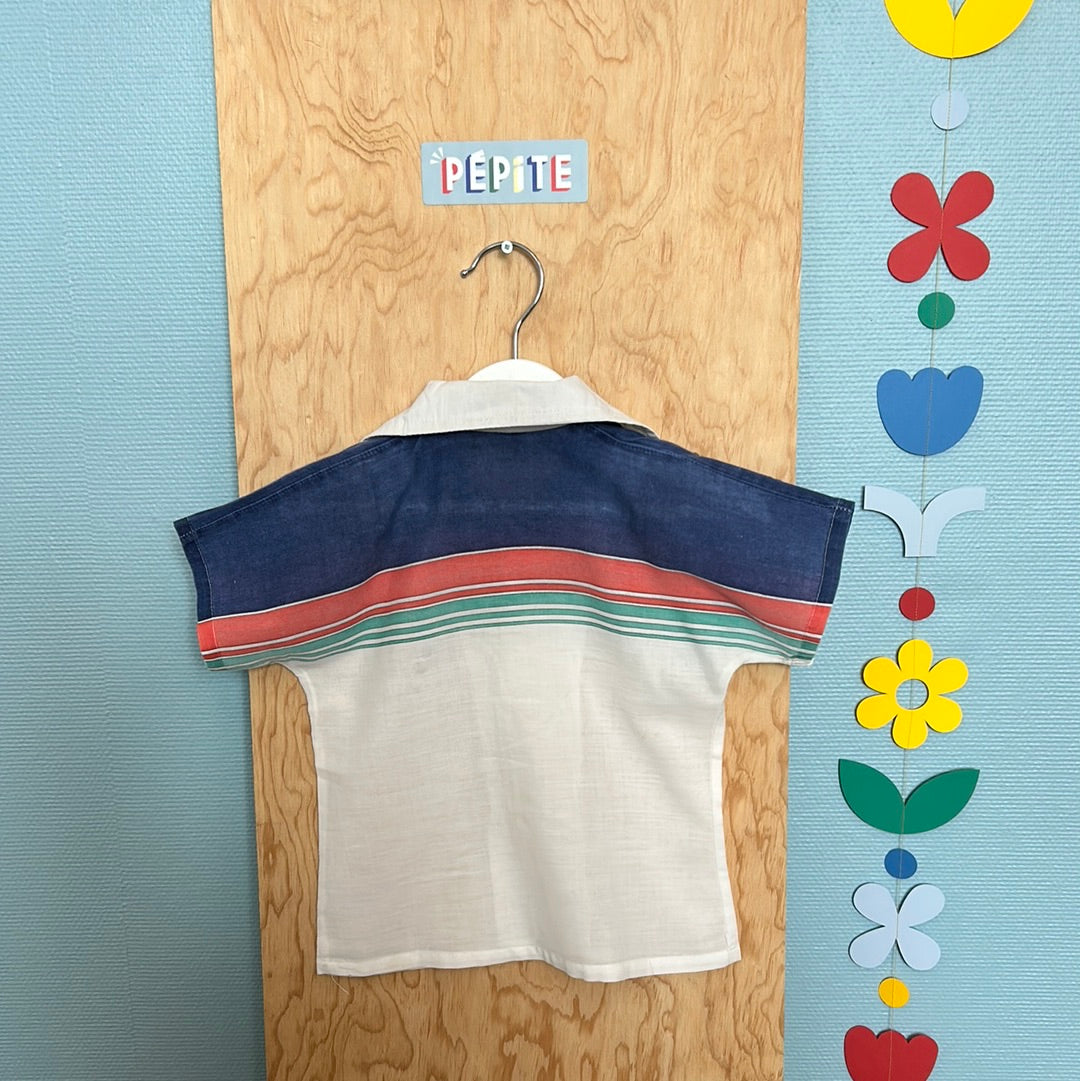 Chemisette tricolore
