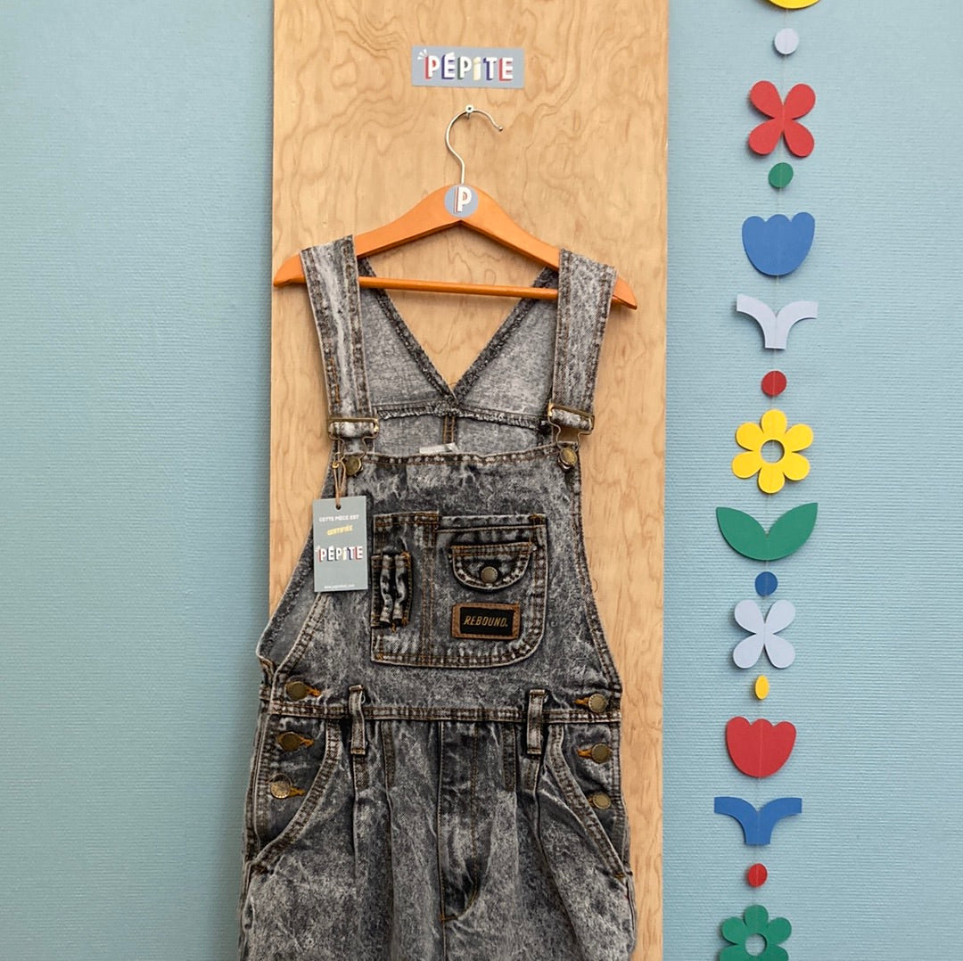 Salopette Denim grise