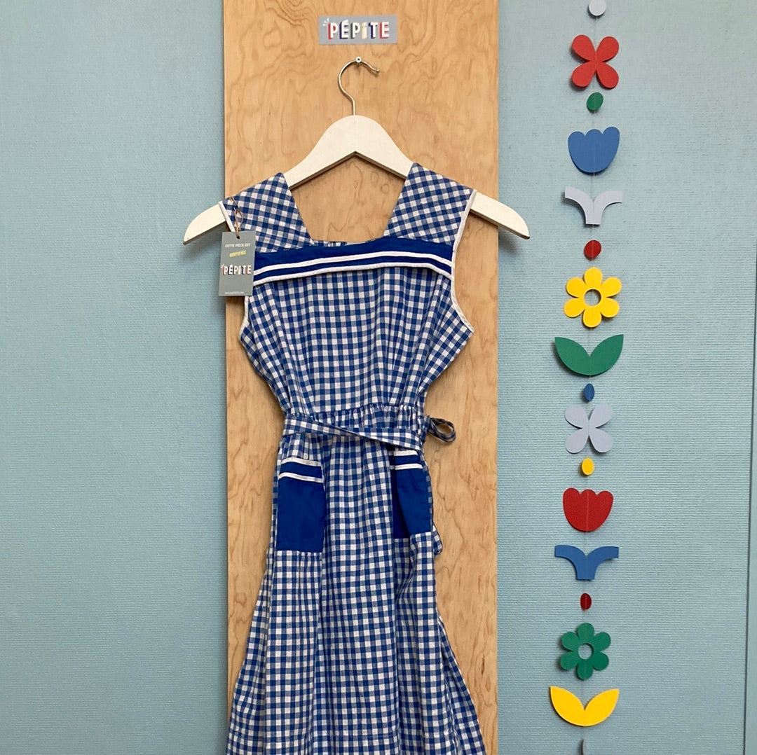 Robe Vichy bleue