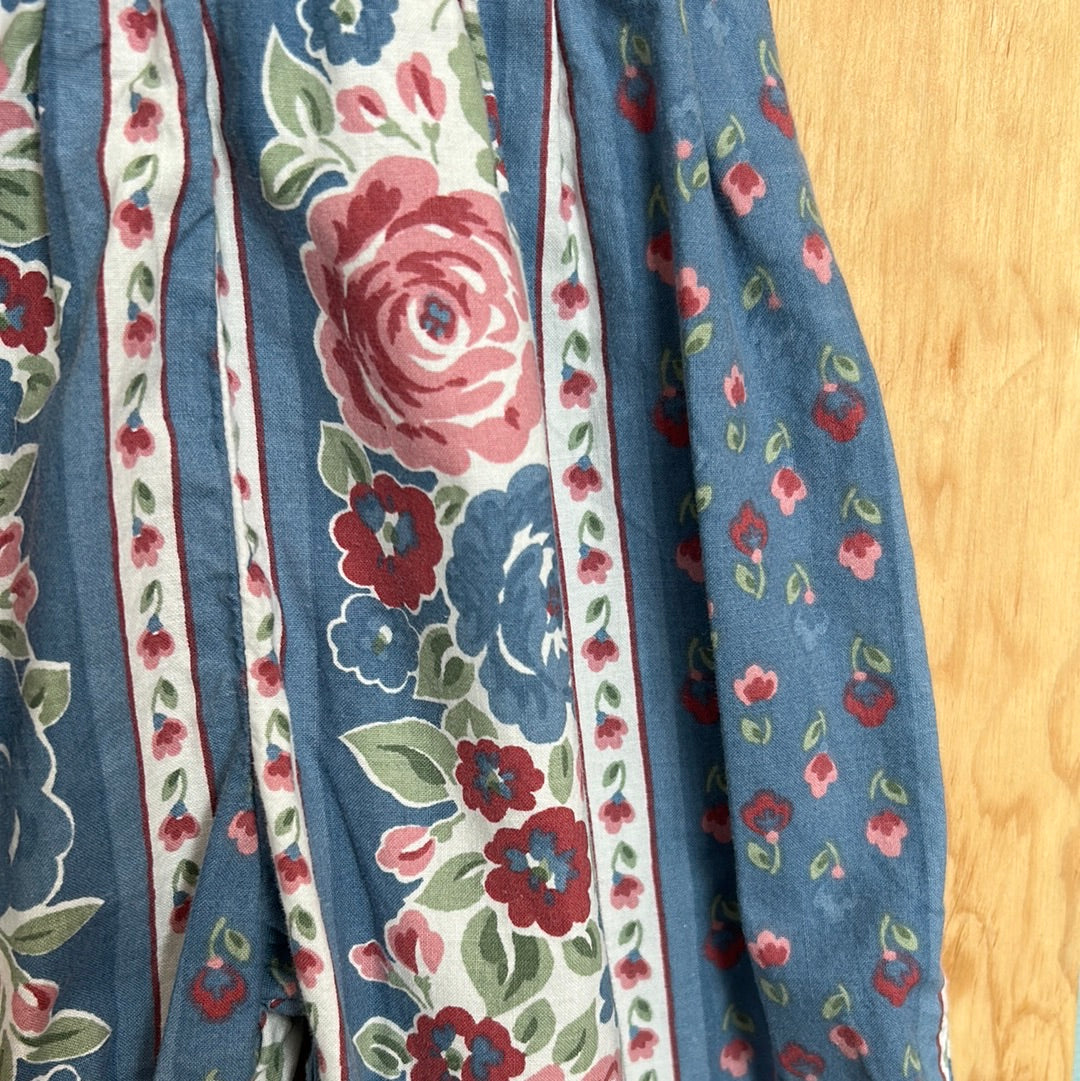 Pantalon à fleurs