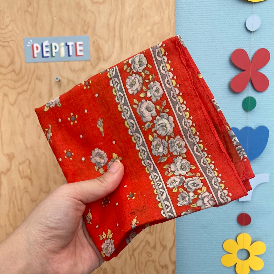 Bandana fleuri