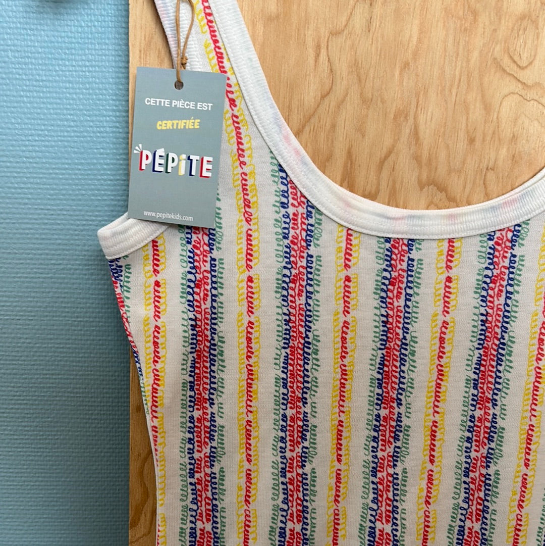 Débardeur multicolore