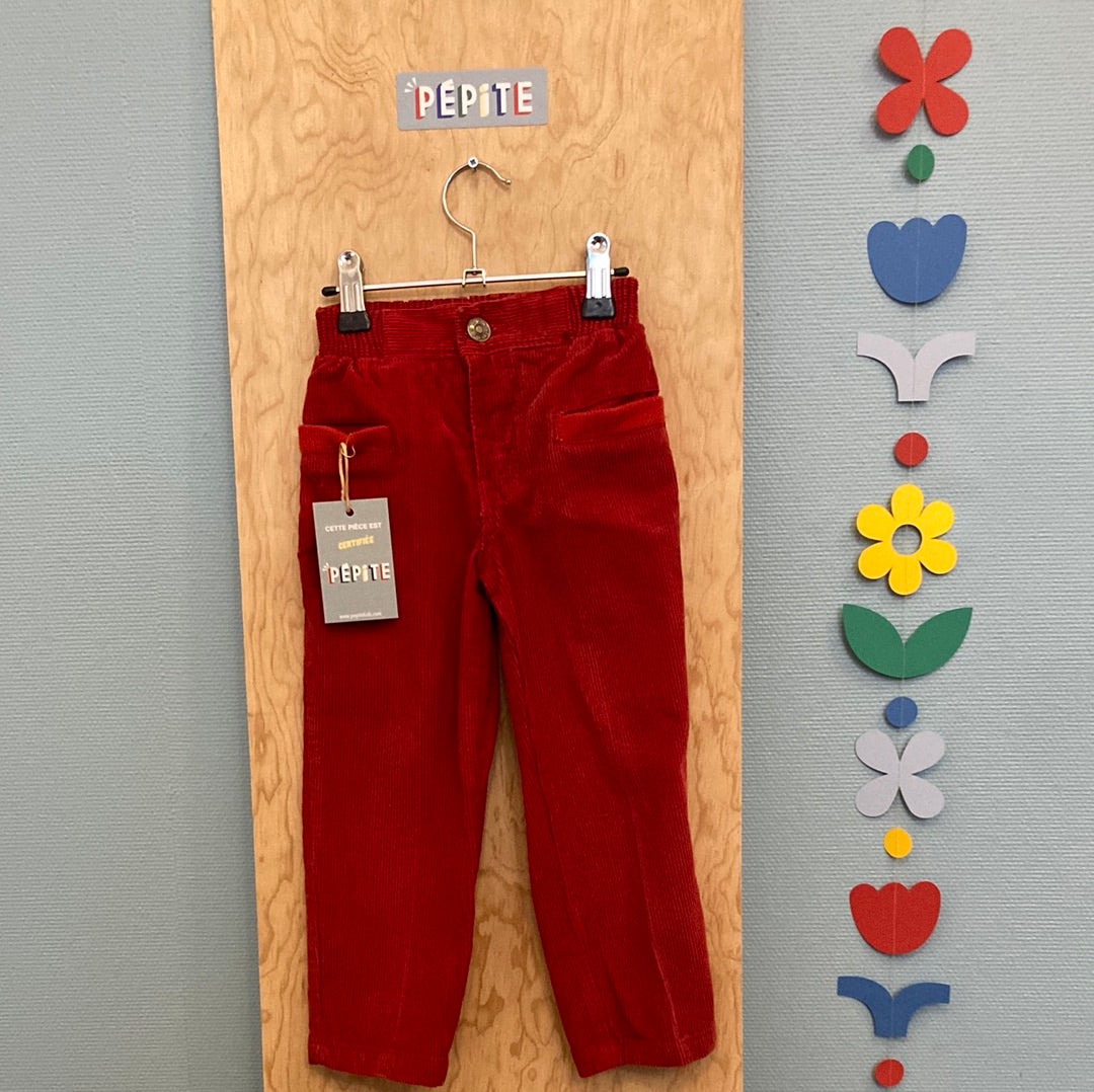 Pantalon velours