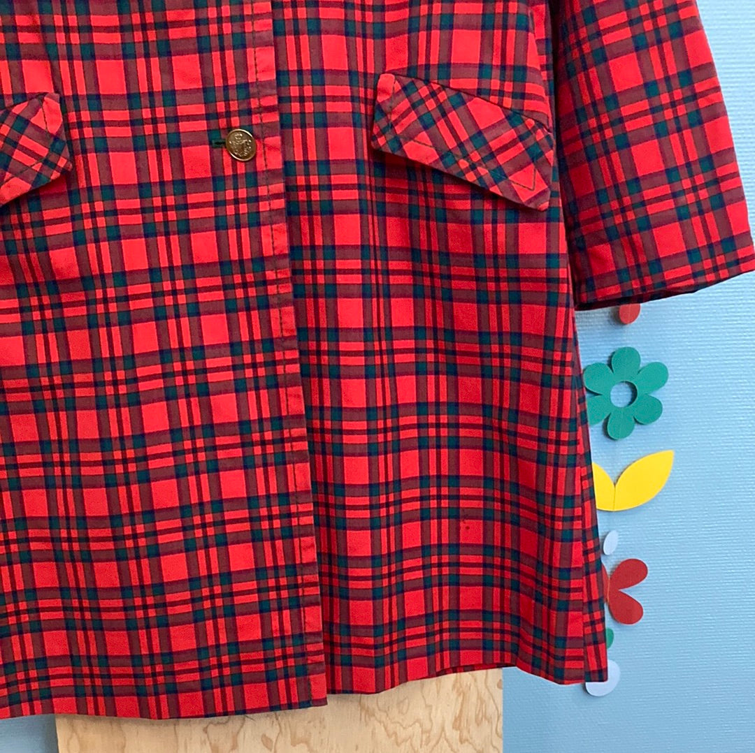 Manteau tartan