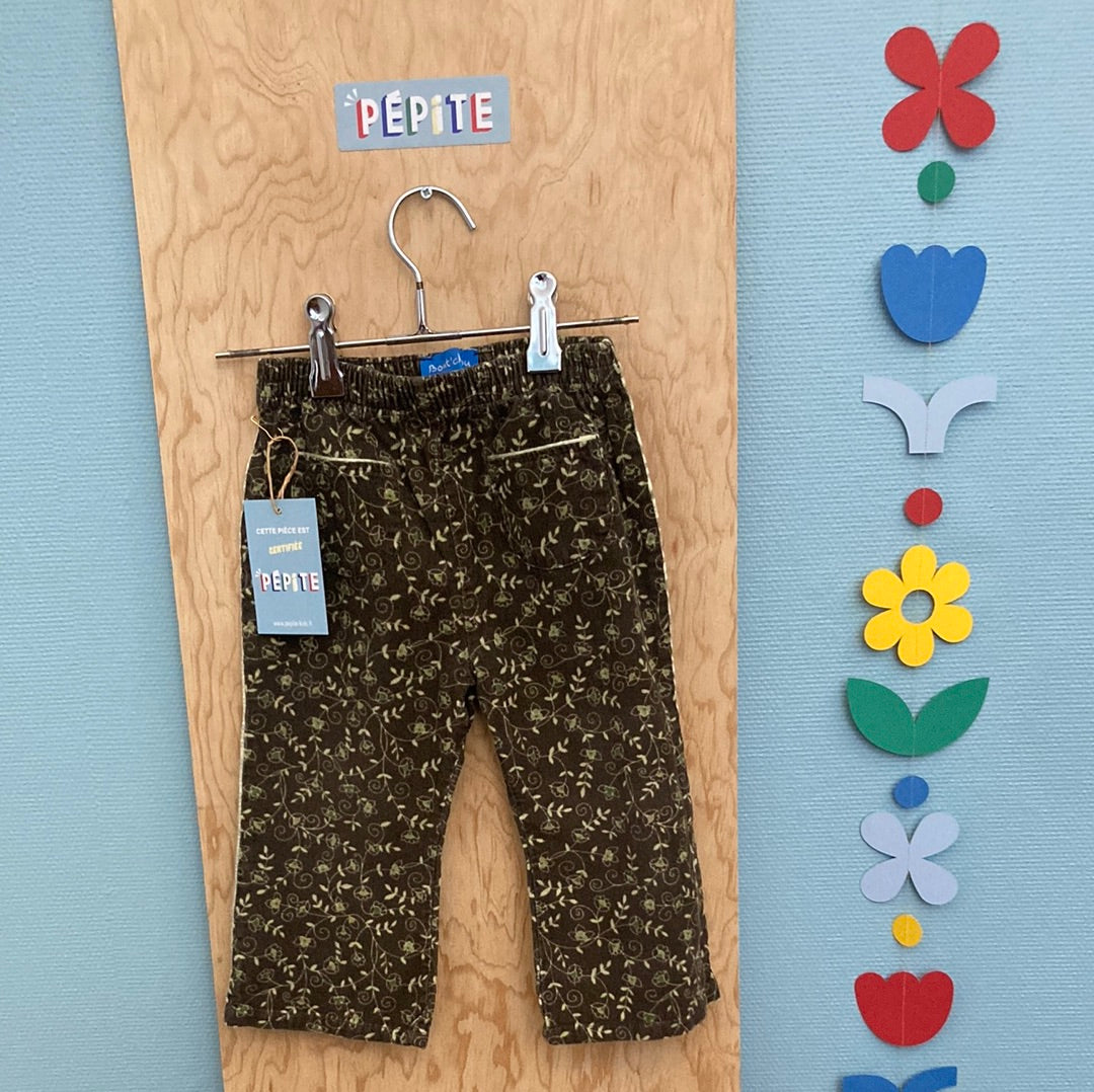 Pantalon velours Bout’chou
