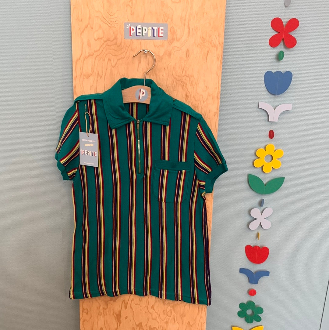 Polo zippé 70s