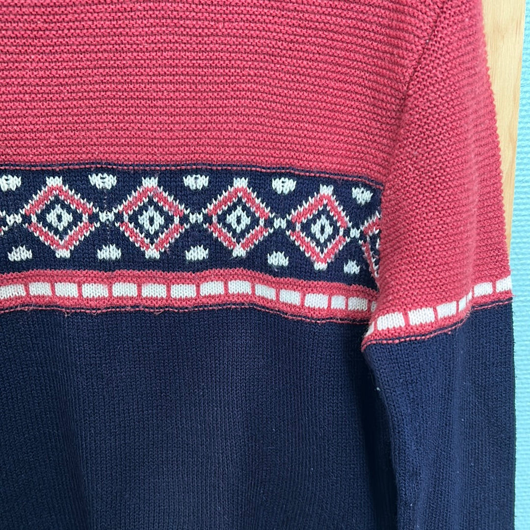 Pull col roulé