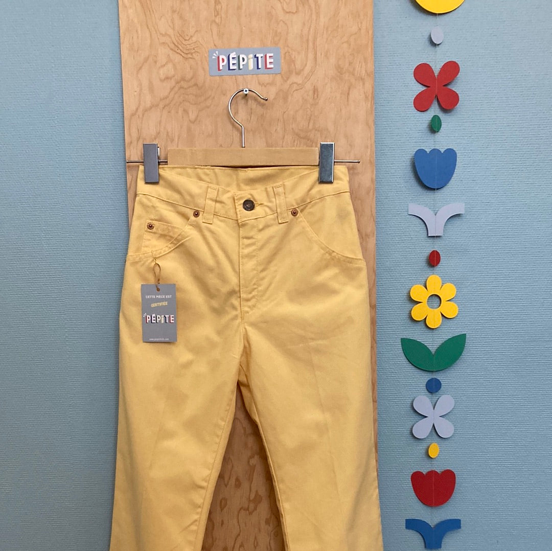 Pantalon Levi’s jaune poussin