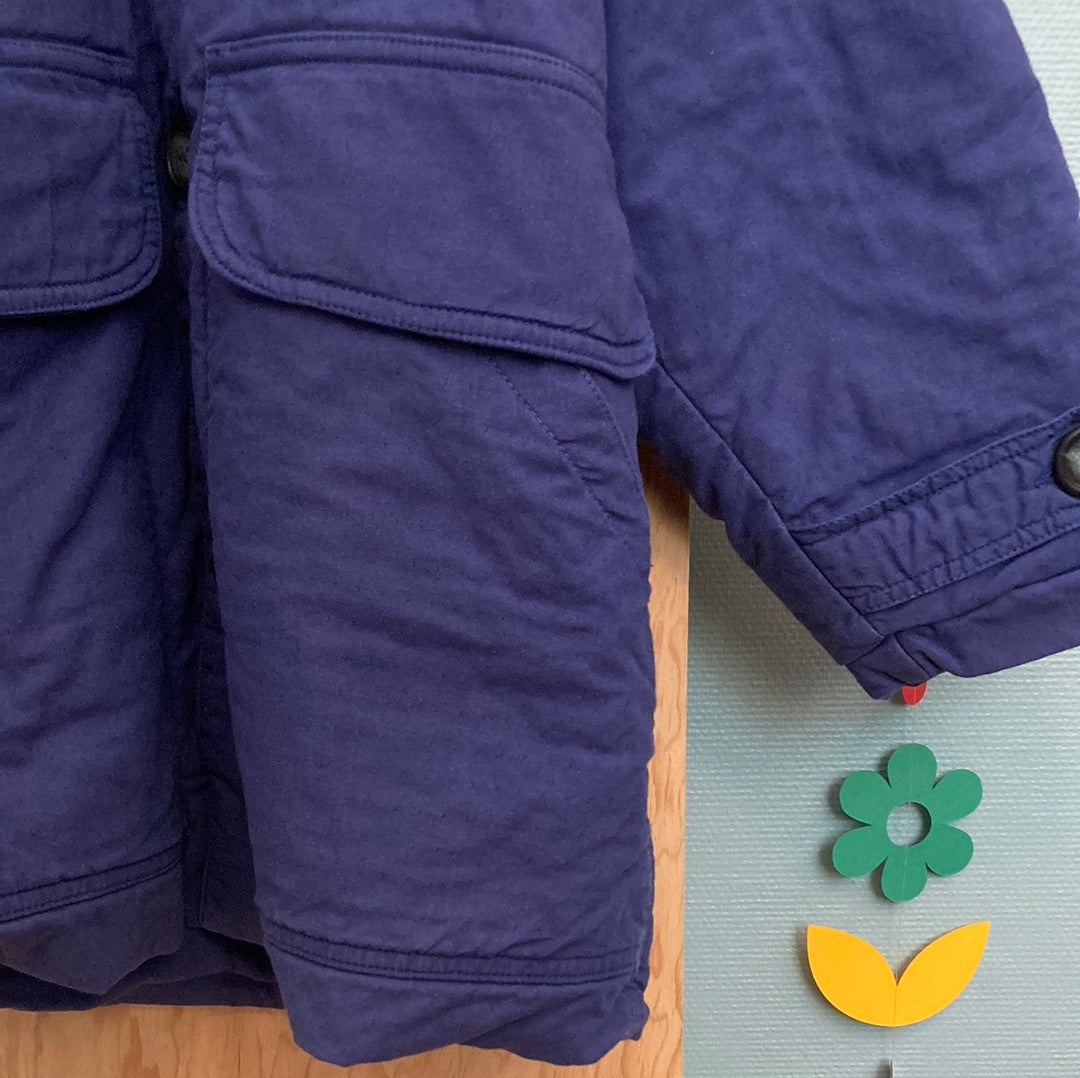 Manteau moumouté
