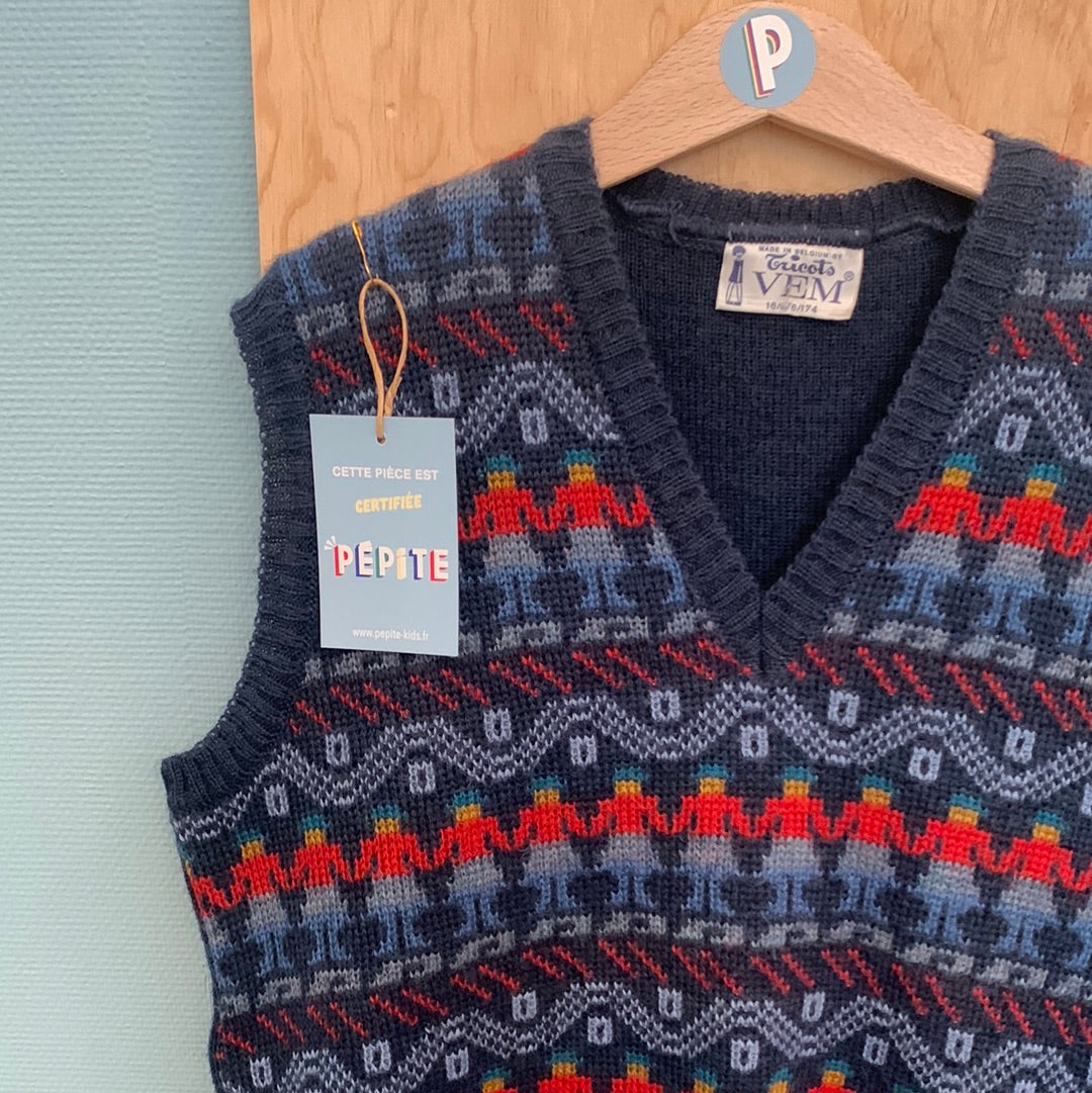 Pull sans manche